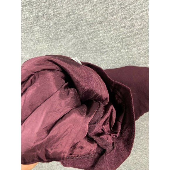 Vintage Rena Rowan for Saville Wool Dress Pants w/ Lining Women's 8 Maroon - Picture 8 of 8